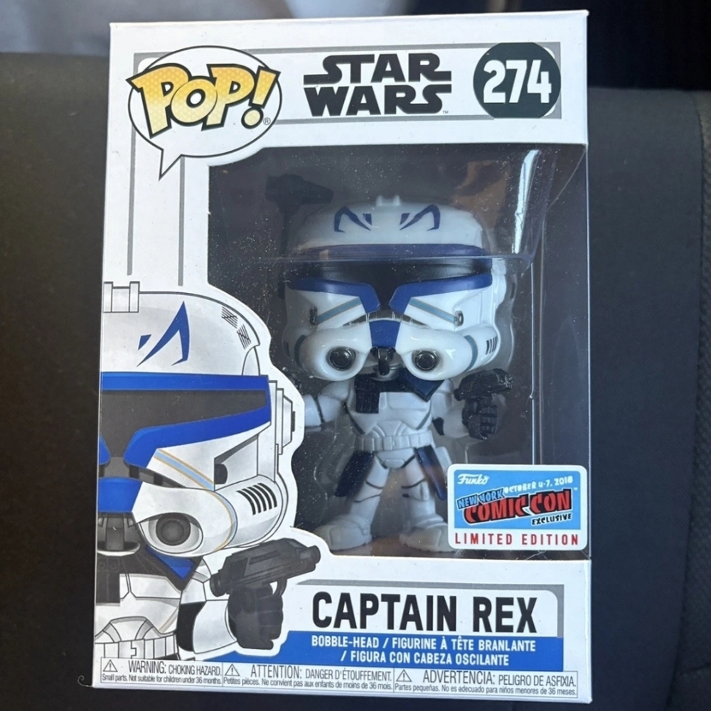 Funko Pop Star Wars Captain Rex 274 NYCC Exclusive